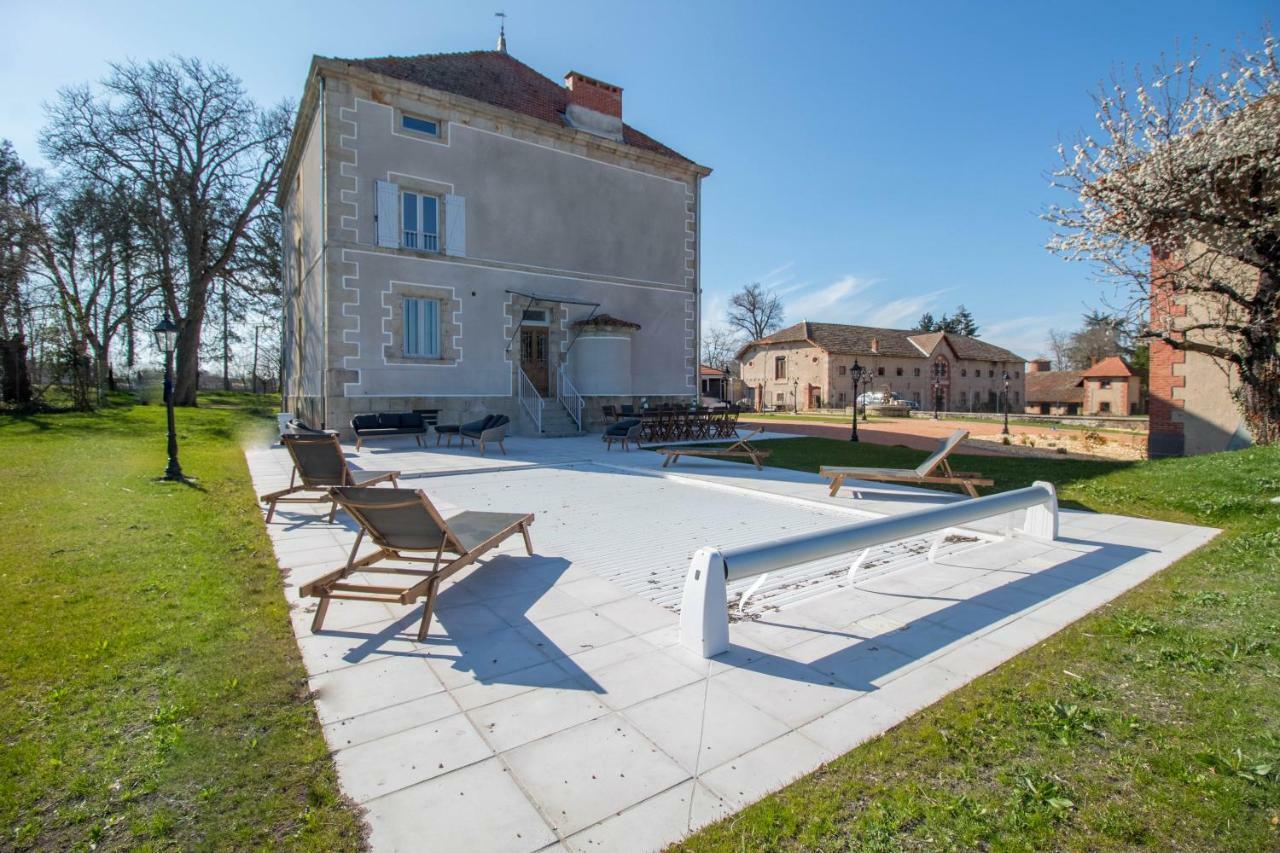 Gite de charme 5 épis - Demeure La Moliére Glaine-Montaigut Exterior foto